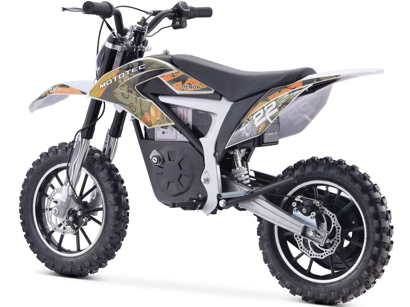 MotoTec 36v 500w Demon Electric Dirt Bike Lithium