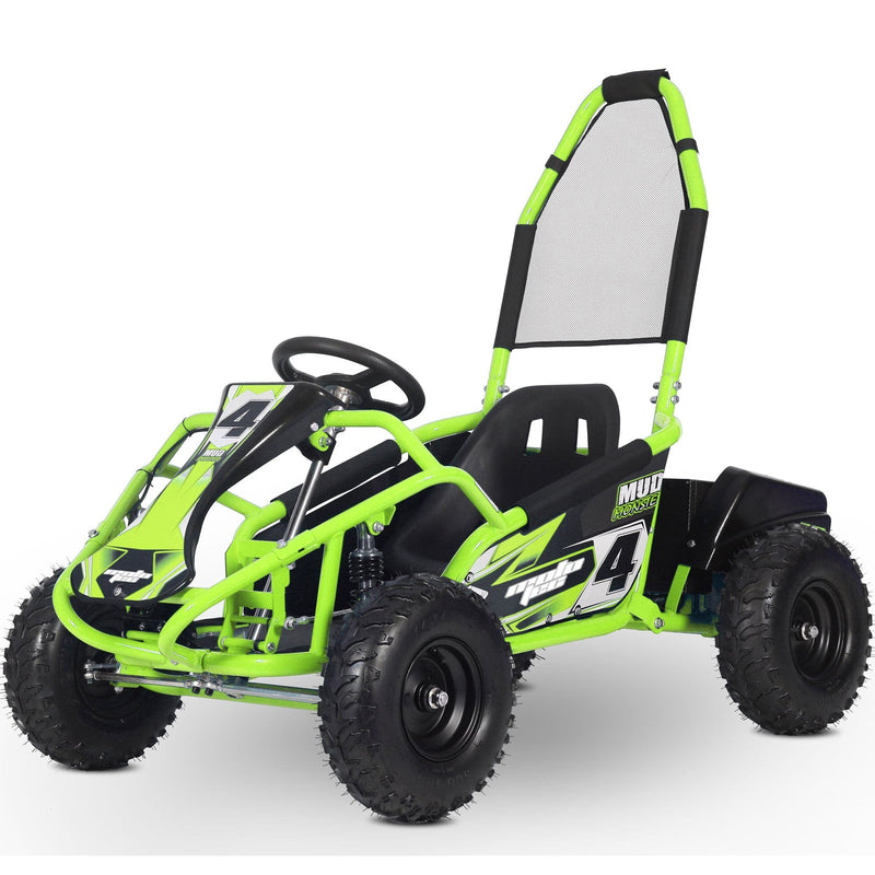 MotoTec Mud Monster Kids Electric 48v 1000w Go Kart Full Suspension