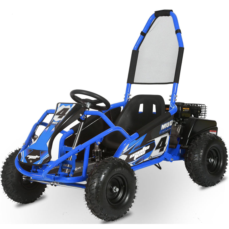 MotoTec Mud Monster 98cc Go Kart Full Suspension