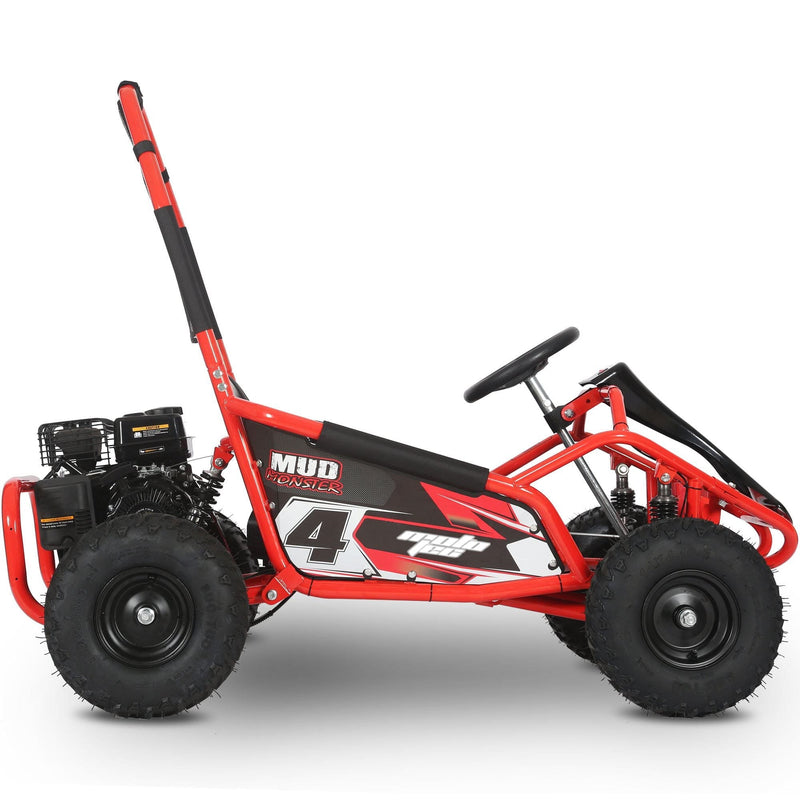 MotoTec Mud Monster 98cc Go Kart Full Suspension