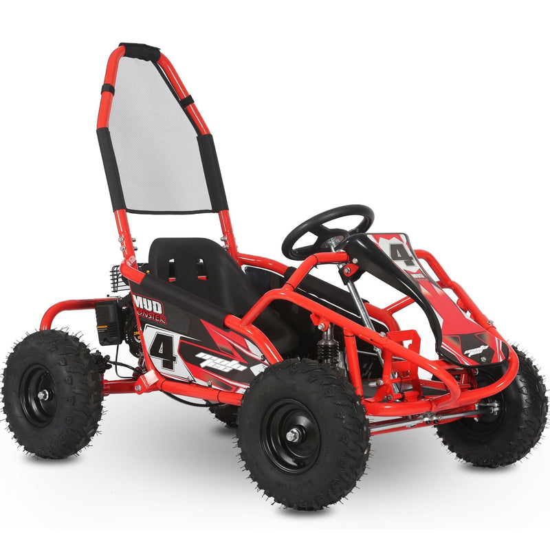 MotoTec Mud Monster 98cc Go Kart Full Suspension