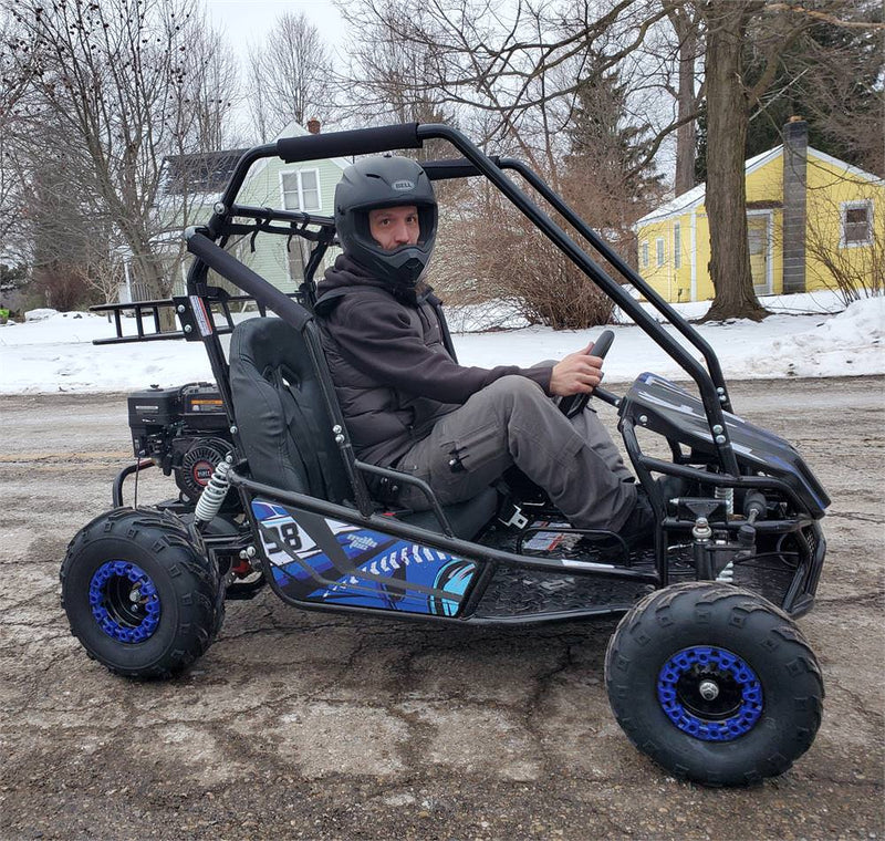 MotoTec Mud Monster XL 212cc 2 Seat Go Kart Full Suspension