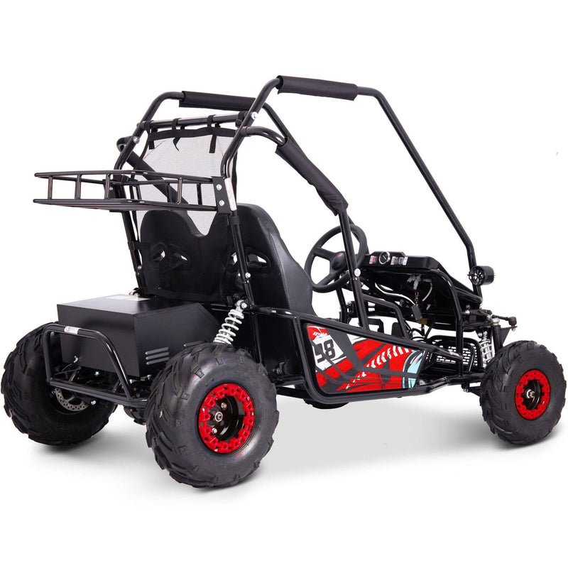 MotoTec Mud Monster XL 72v 2000w Electric Go Kart Full Suspension