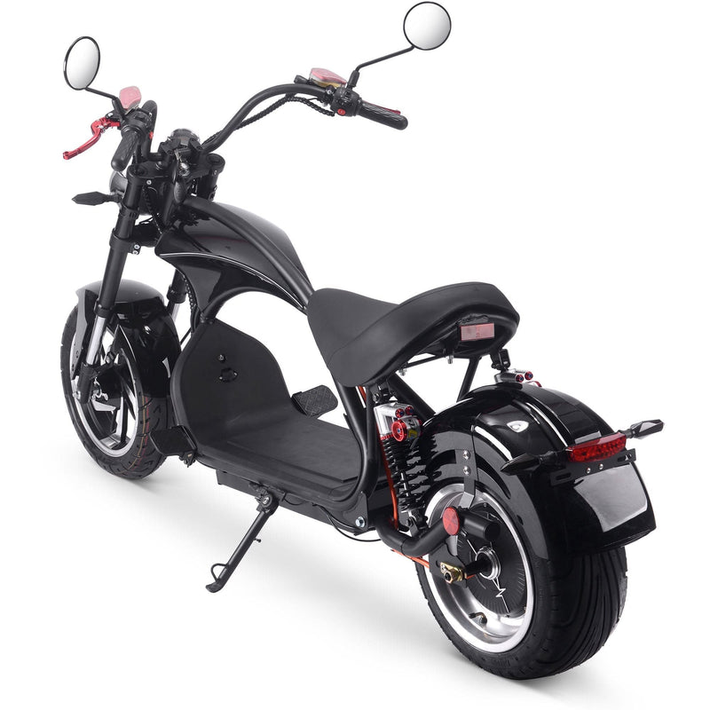 MotoTec Lowboy 60v 2500w Lithium Scooter Black