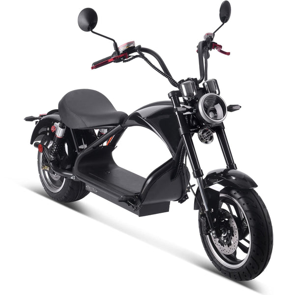 MotoTec Lowboy 60v 2500w Lithium Scooter Black