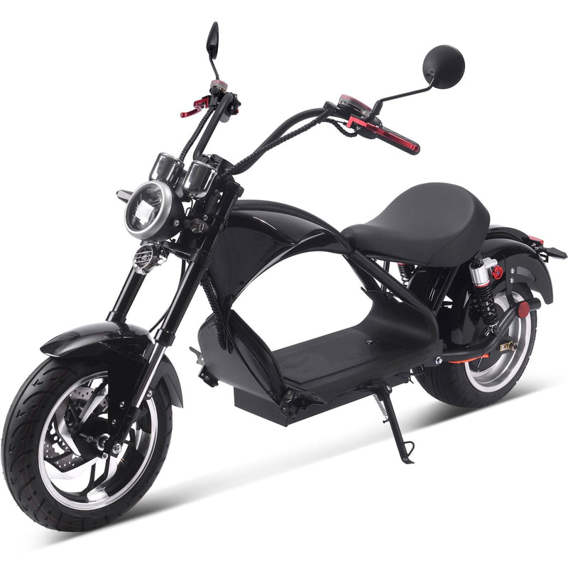 MotoTec Lowboy 60v 2500w Lithium Scooter Black