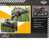 MotoTec Trailcross 200cc 4-Stroke Gas Mini Bike