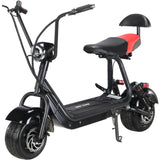 MotoTec Mini Fat Tire 48v 500w Electric Scooter Black