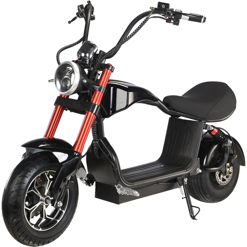 MotoTec Mini Lowboy 48v 800w Lithium Scooter Black