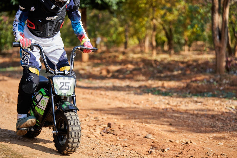 MotoTec 24v 250w Electric Mini Bike Black