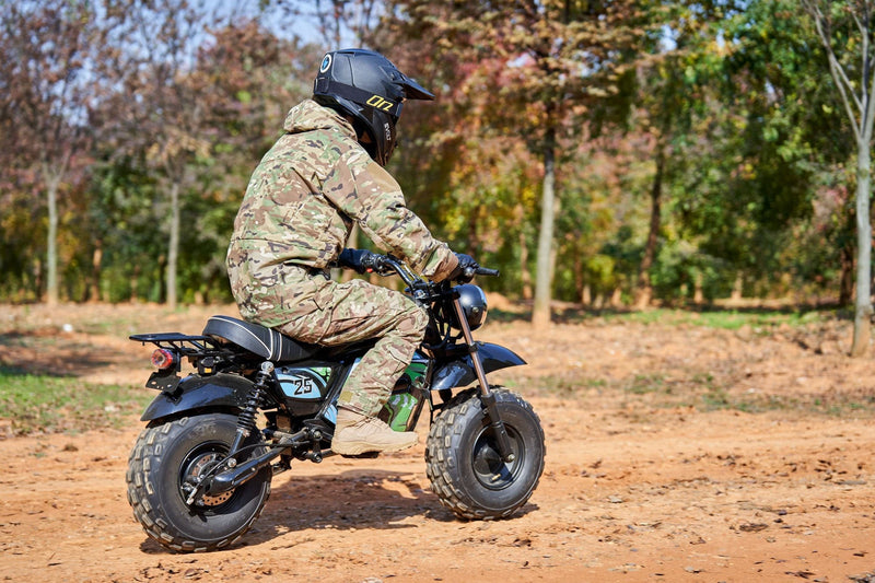 MotoTec 60v 1500w Electric Powered Mini Bike Lithium Black