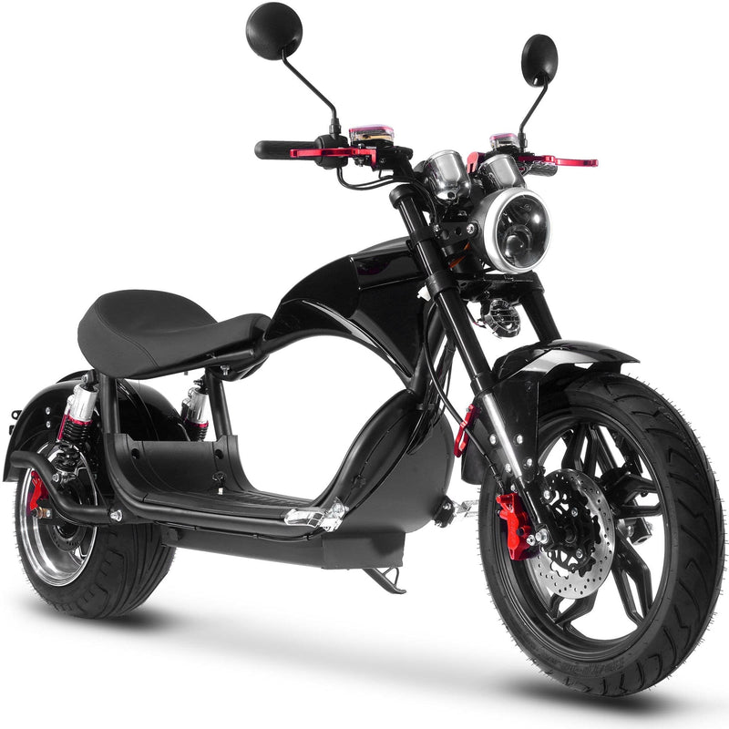 MotoTec Raven 60v 30ah 2500w Lithium Electric Scooter