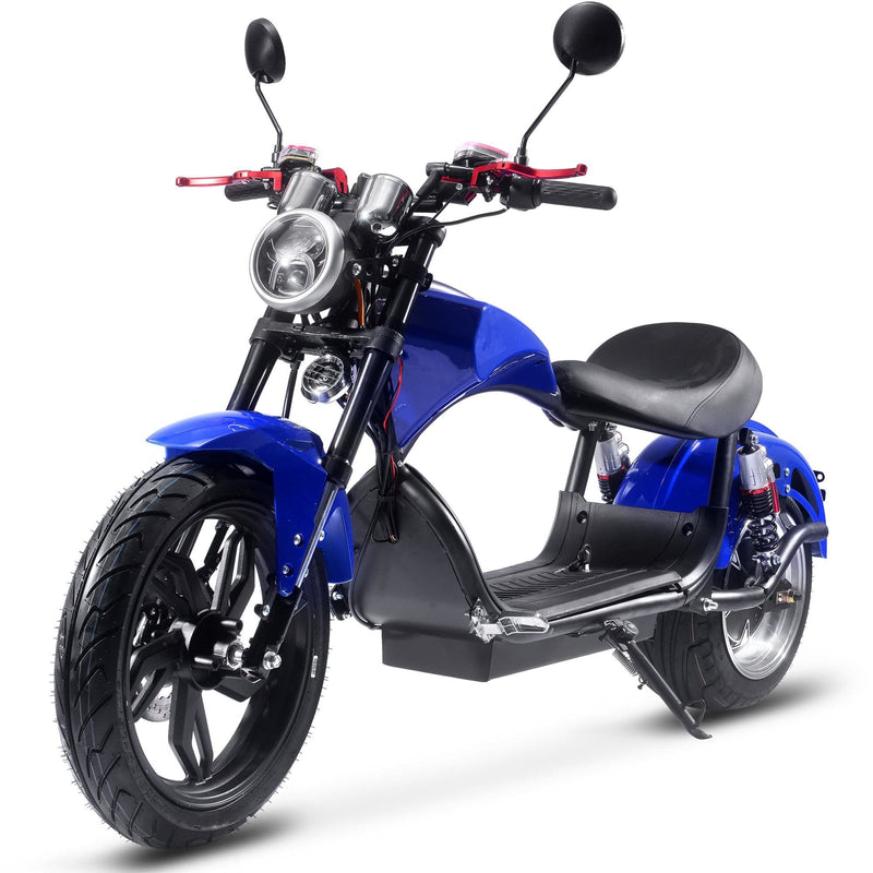 MotoTec Raven 60v 30ah 2500w Lithium Electric Scooter