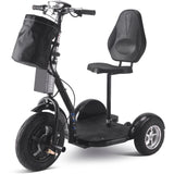 MotoTec Electric Trike 48v 1000w Lithium Black