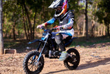 MotoTec Thunder 50cc 2-Stroke Kids Gas Dirt Bike