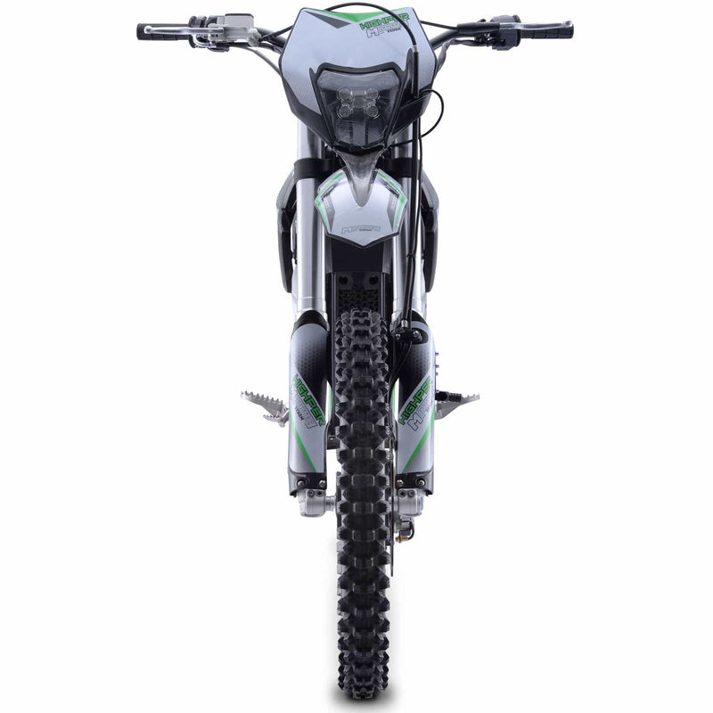 MotoTec Venom 72v 12000w 50ah Electric Dirt Bike White