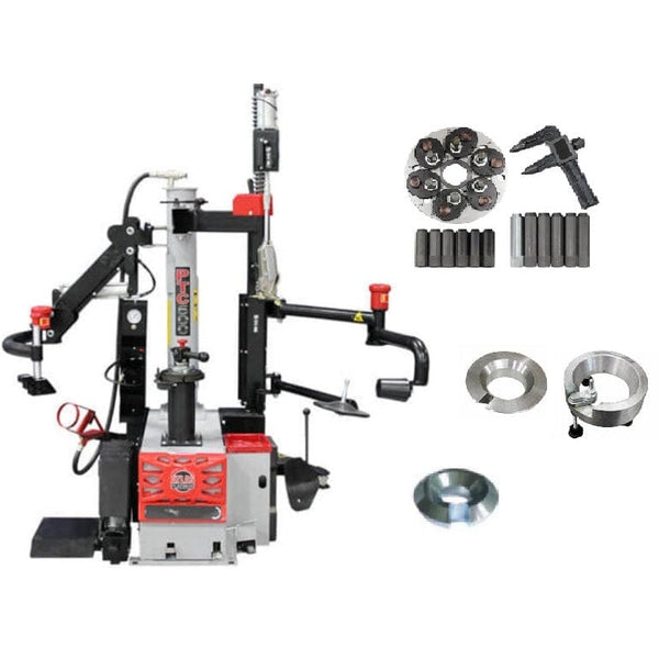 Atlas Platinum PTC500 Center Post Tire Changer w/ Adapters Kit