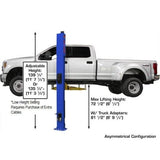 Atlas Platinum PVL10 ALI Certified 10,000 lb Overhead 2 Post Lift