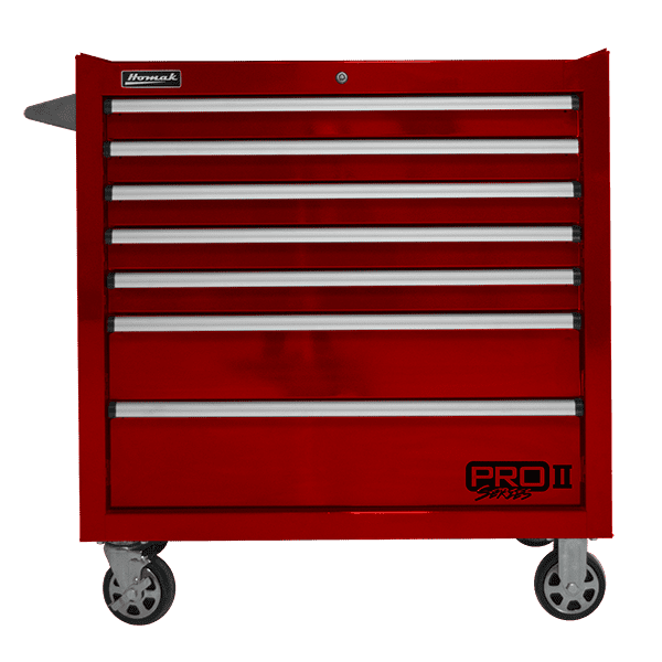 Homak | 36” Pro II Series 7 Drawer Roller Cabinet