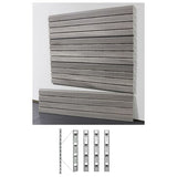 StoreWall | 4′ Standard Duty Slatwall (4 pcs) + Installstrips