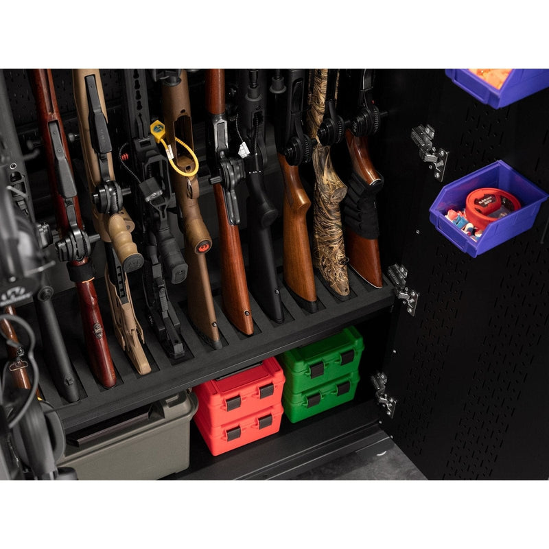 NewAge Secure Gun Cabinet Accessory - 36 in. 12 Gun Stock Rest