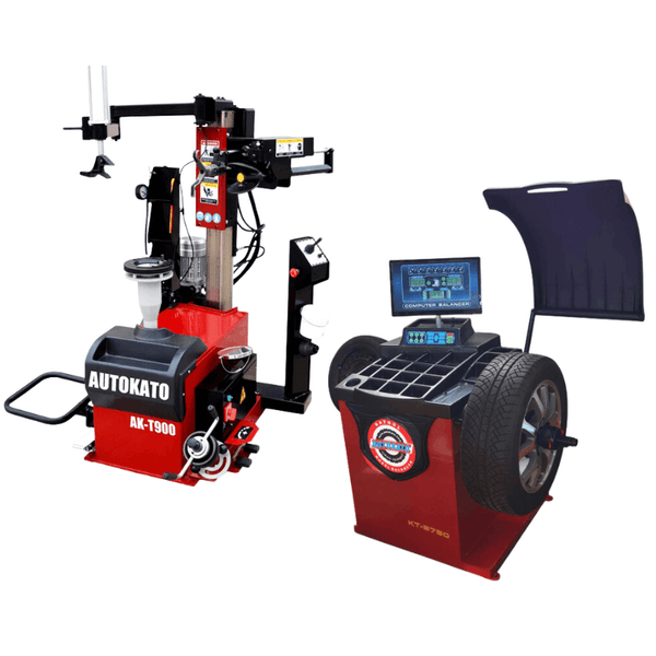 Katool KT-T900 Tire Changer with Wheel Balancer KT-B750 Combo