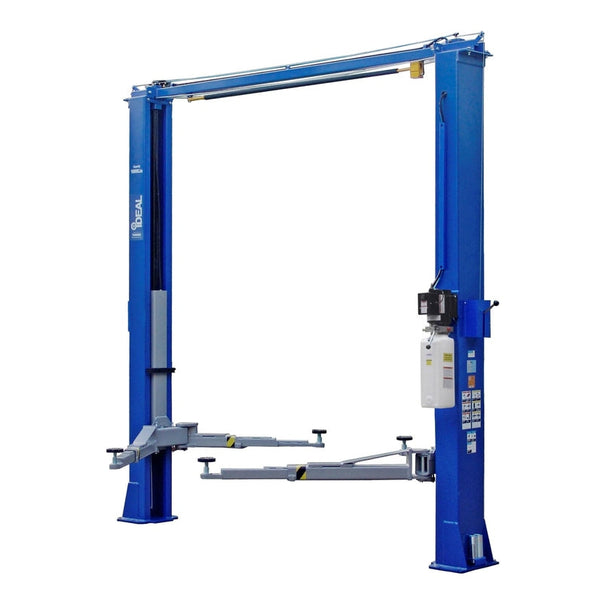 iDEAL TP10KAC-DX 10,000 lb Two Post Clear Floor --Direct Drive - Bi-Symmetric - 3 Stage - Single Point ALI Certified W/PU