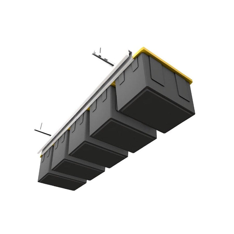 E-Z Storage Glide Tote Slide — Overhead Garage Storage System