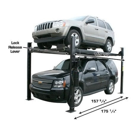 Atlas Garage PRO8000EXT 8,000 lb Extra Tall 4-Post Lift