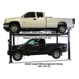 Atlas Garage PRO8000EXT-L 8,000 lb Extra Tall/Extra Long 4-Post Lift