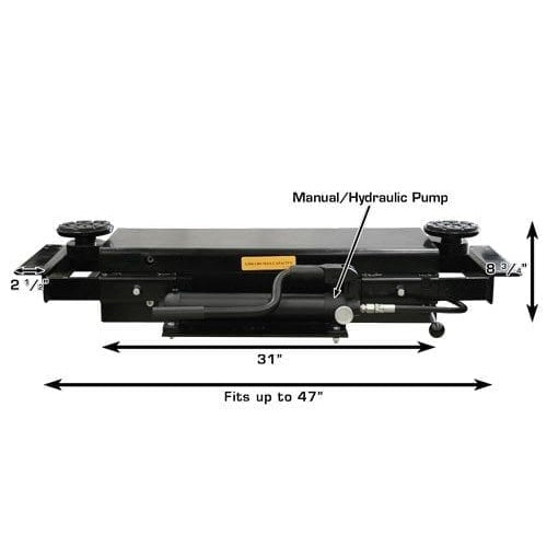 Atlas PRO9000 4 Post Lift + RJ35 Sliding Jacks Combo