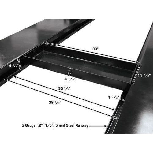 Atlas PRO9000 4 Post Lift + RJ35 Sliding Jacks Combo