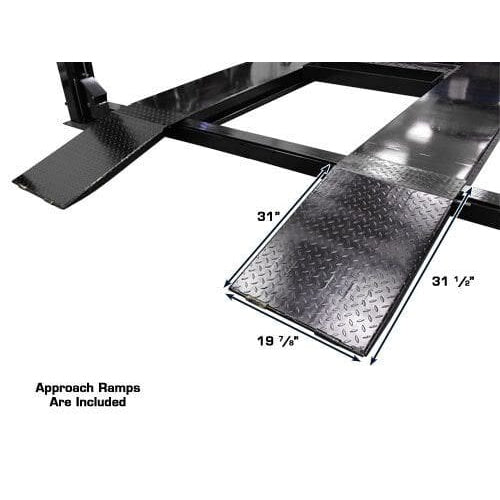 Atlas PRO9000 4 Post Lift + RJ6 Rolling Jacks Combo