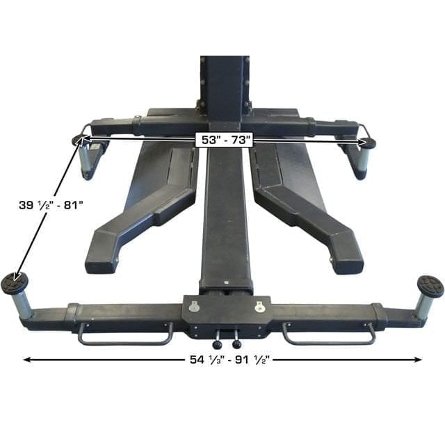 Atlas PSP-6000 6,000 lb Portable Single Post Lift