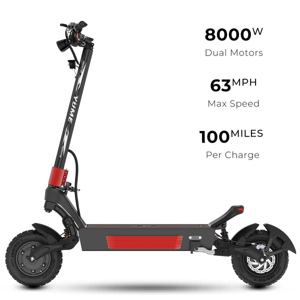 Yume Predator 72V 8000W High-Speed Electric Scooter