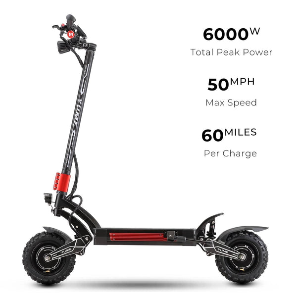 Yume Raptor 60V 6000W 50MPH Electric Scooter