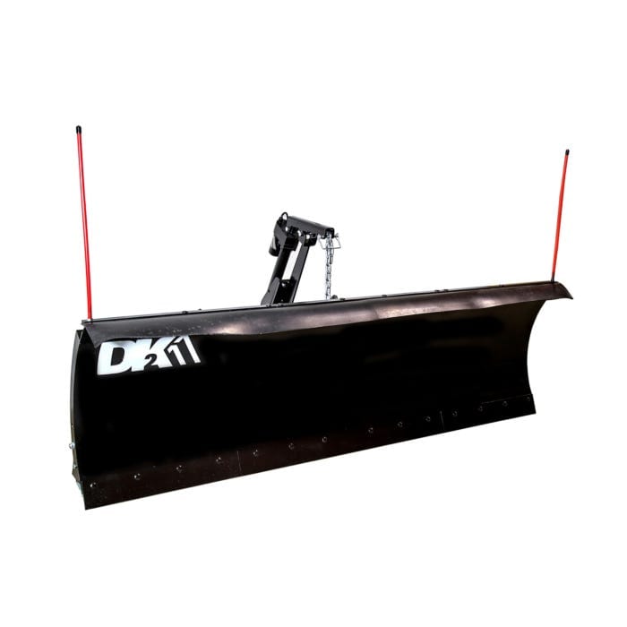 DK2 Avalanche Universal Elite AVAL8219ELT 82" x 19" Hitch-Mounted Actuator Driven Snowplow