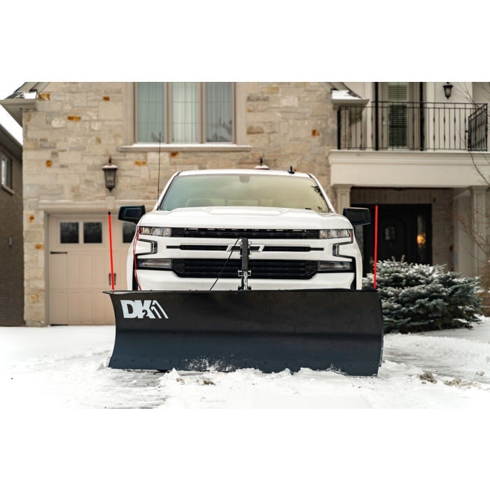 DK2 Avalanche Universal Elite AVAL8219ELT 82" x 19" Hitch-Mounted Actuator Driven Snowplow