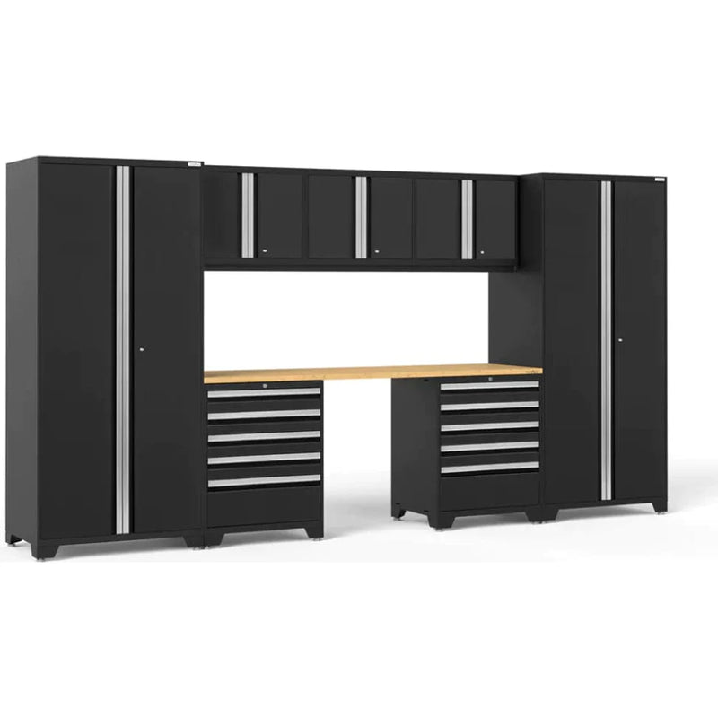 NewAge Pro 3.0 Series 8-Piece Garage Cabinet Set With 2X 5-Drawer Tool Cabinets