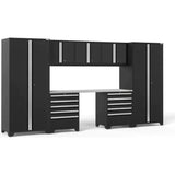 NewAge Pro 3.0 Series 8-Piece Garage Cabinet Set With 2X 5-Drawer Tool Cabinets