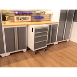 NewAge Bold Series 9 Piece Cabinet Set With Base, Wall Cabinets and 30 in. Lockers