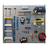 NewAge 40 SQ. FT. PVC Slatwall with 40-Piece Accessory Kit