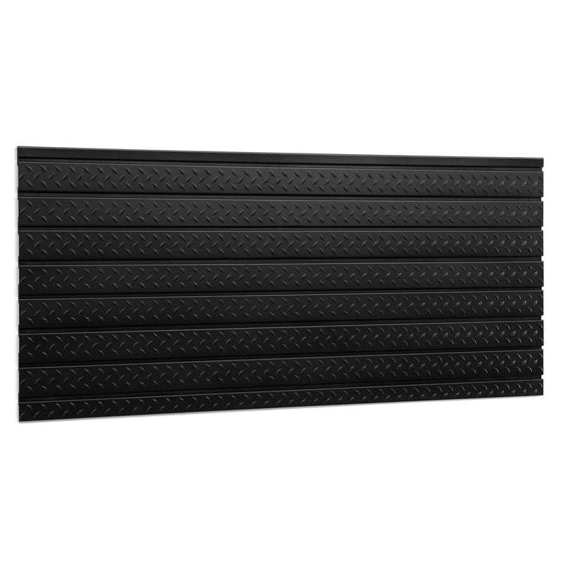 NewAge Pro Series Diamond Plate Slatwall Backsplash