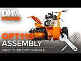 DK2 | OPT118 18-Inch 7 HP 208 CC Trencher