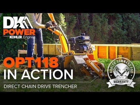 DK2 | OPT118 18-Inch 7 HP 208 CC Trencher