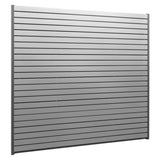 NewAge 40 SQ. FT. PVC Slatwall with 40-Piece Accessory Kit