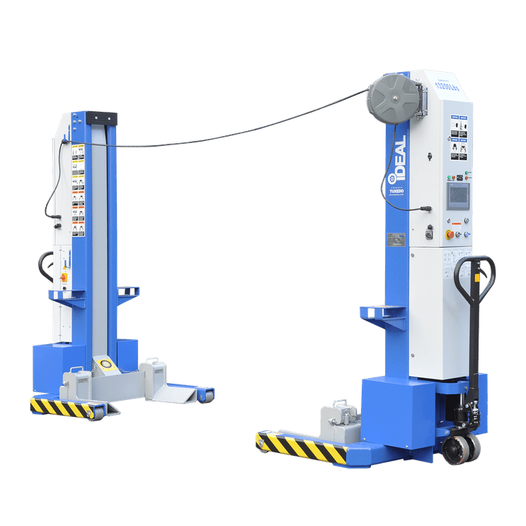 iDEAL MSC-13K-B-226 Mobile Column Lift, Two Column Set, 26,000 lbs.