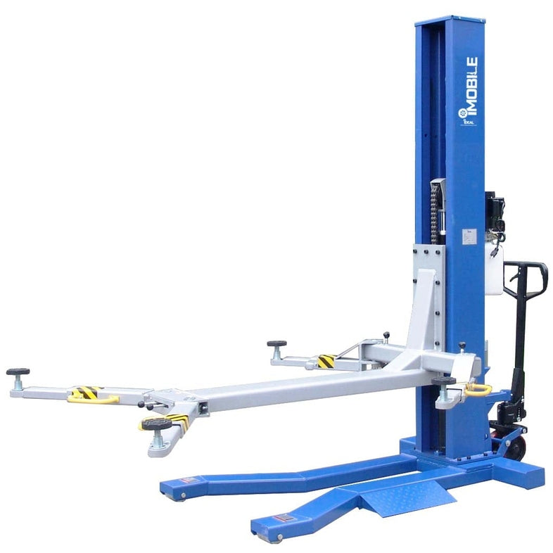 iDEAL MSC-6KLP 6,000 lb Mobile Single Column Lift - Low Profile