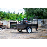 DK2 | MMT5X7-DUG 4.5 ft. x 7.5 ft. Single Axle Multi-Utility Trailer (Drive-Up Gate Included)