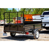 DK2 | MMT5X7-DUG 4.5 ft. x 7.5 ft. Single Axle Multi-Utility Trailer (Drive-Up Gate Included)